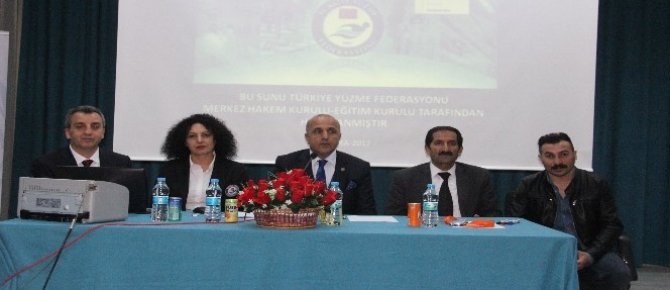 Hakkari’de ilk defa ‘yüzme aday hakem kursu’ açıldı