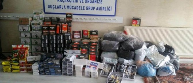 Hakkari’de kaçak çay, sigara ile kol saati ele geçirildi