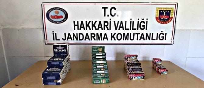 Hakkari’de 4 bin 475 adet fişek ele geçirildi