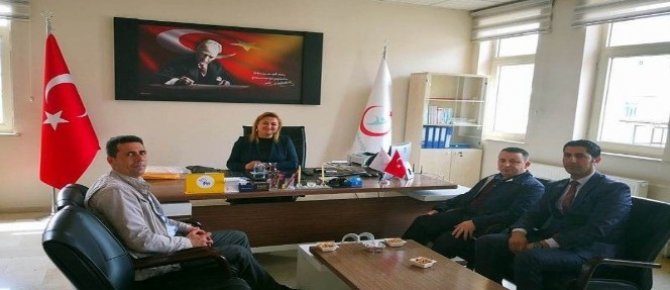 Bedensel engellilerden Dr. Toprak’a ziyaret