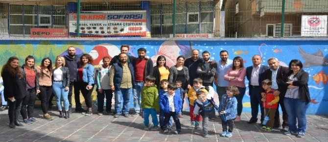 Miniklerden kültür merkezine ziyaret