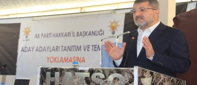 Hakkari Ak Parti aday adayları tanım ve temayül yoklaması yaptı