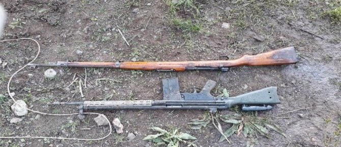 Yüksekova kırsalında sığınak bulundu