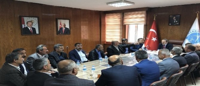 Başkan Vekili Epcim’den ‘istişare’ toplantısı