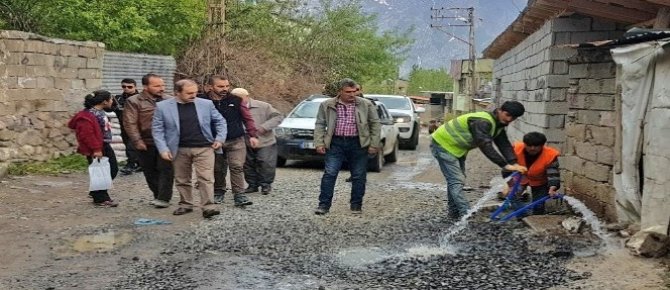 Hakkari’de ‘içme suyu’ sevinci