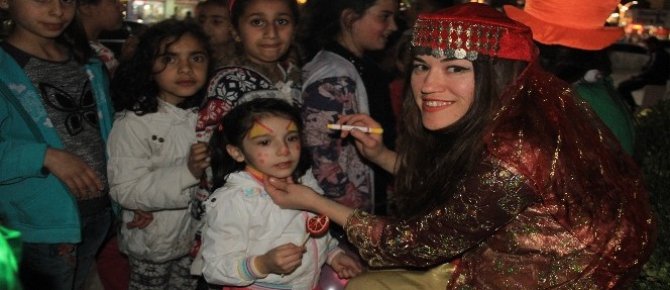 Hakkari’de çocuklara yönelik boyama etkinliği