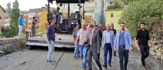 Kıran Mahallesi ilk defa asfalta kavuşacak
