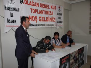 İHD Hakkari Şubesi Kongreye Gitti