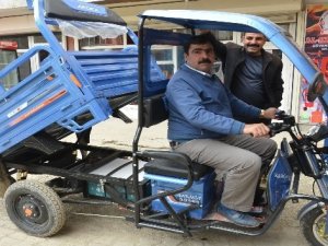 Yüksekovalı çiftçilerin elektrikli araç kullanımı arttı