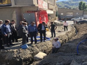 Başkan Epcim kentteki çalışmaları denetledi