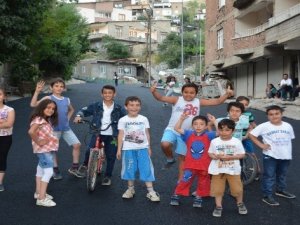 Çocukların “Asfalt” sevinci