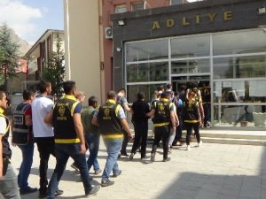 Sahte rapor operasyonunda gözaltına alınan 39 kişi adliyeye sevk edildi