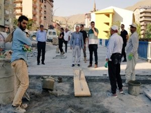Hakkari’de "Prestij Cadde” yapım çalışması