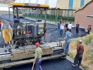 Düğün organizasyonlarının yapıldığı mekanların çevresi asfalta kavuştu