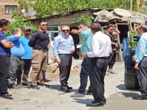 Başkan Vekili Epcim park çalışmalarını denetledi