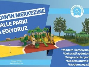 Hakkari Belediyesinden park yapımı