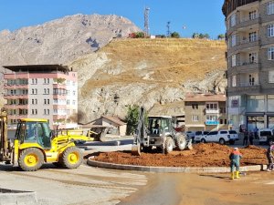 Medeni Sancar Kavşağında Düzenleme Çalışması