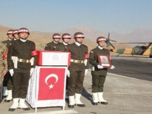 Hakkari şehidi memleketine uğurlandı