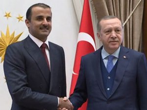 Cumhurbaşkanı Erdoğan, Katar Emiri Al Sani ile görüştü