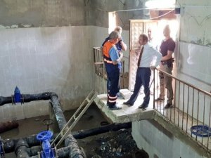 Başkan Epcim içme suyu şebeke hatlarını denetledi