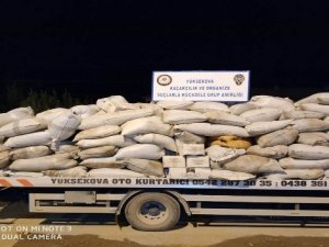 Hakkari’de kaçakçılık operasyonu