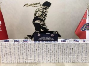 Hakkari’de 6 bin 980 paket sigara ele geçirildi