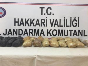 Hakkari’de 21 kilo TNT patlayıcı ele geçirildi