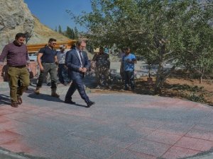 Başkan Vekili Epcim, yeni park çalışmasını denetledi