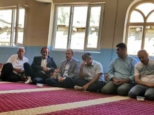 Başkan Epcim Erol ailesini taziyesine katıldı