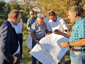 Başkan Epçim İçme Suyu çalışmalarını Denetledi