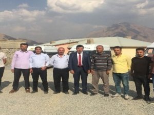 Başkan Arslan okul servis araçlarını denetledi