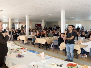Vali Toprak, akademik personelle bir araya geldi