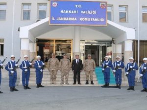 Vali Toprak'tan Tuğgeneral Öztürk'e ziyaret