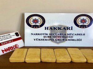 Sene başından bu yana yarım tondan fazla eroin ele geçirildi
