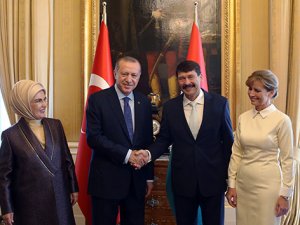 Cumhurbaşkanı Erdoğan, Macar mevkidaşı Ader ile görüştü