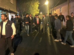 Başkan Epçim Yol Asfaltlama Çalışmasını Denetledi