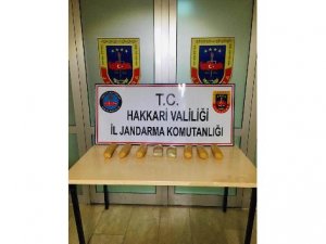 Yüksekova'da 4 kilo eroin ele geçirildi