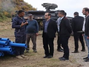 Çukurca'nın içme suyu sorunu çözüme kavuşuyor