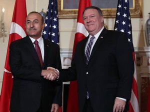 Dışişleri Bakanı Çavuşoğlu, Pompeo ile görüştü!!