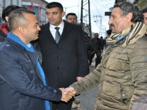 Kendüzler'den esnaf ziyareti