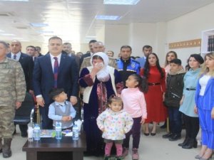 Şehit kızı, babası adına kütüphane kurdu