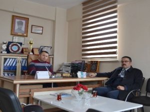 Müdür Kızılkaya'dan Başkan Keskin'e ziyaret