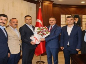 Eğitim-Bir-Sen'den Vali Akbıyık'a ziyaret