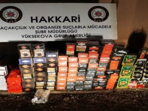 Hakkari'de kaçakçılık operasyonu