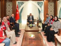 İki ayrı heyetten Vali Çelik'e ziyaret